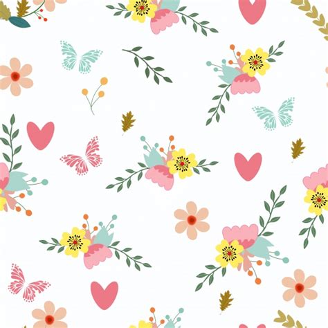 Floral Wallpaper Retro Background Free Stock Photo Public Domain Pictures