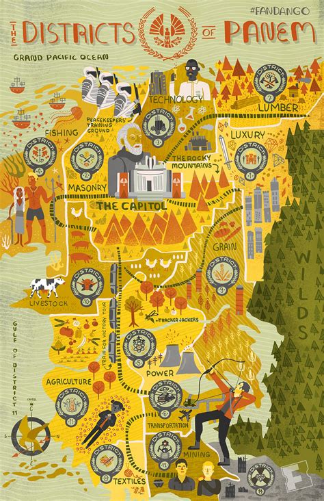 The linked blog post describes that while the mapped land may. The 25+ best Districts of panem ideas on Pinterest