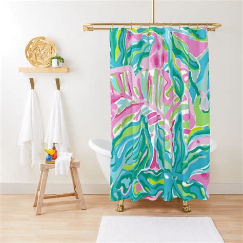 Lilly Pulitzer Design Shower Curtain By Jenniferlewis11 Redbubble