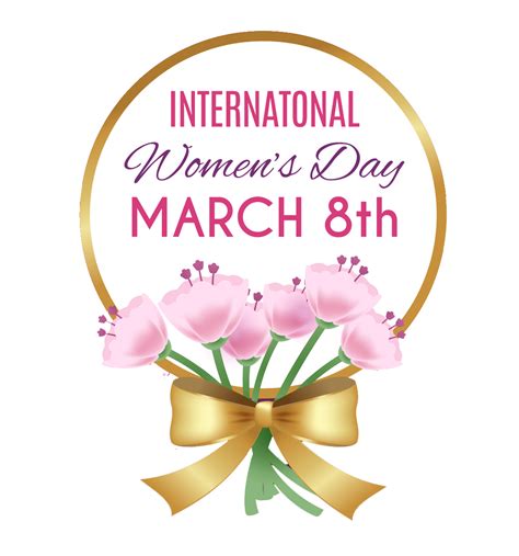 March 8th Womens Day Transparent Background Logo And Png Images Free