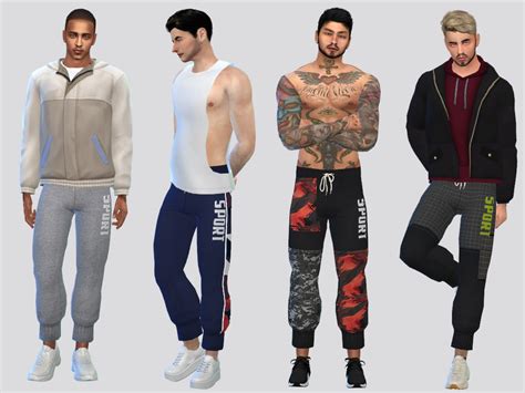 The Sims Resource Axel Jogging Pants