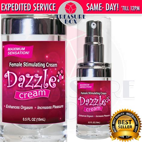 Dazzle Cream Female Orgasm Pleasure Arousal Enhancer Maximum