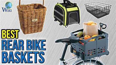 10 Best Rear Bike Baskets 2017 Youtube