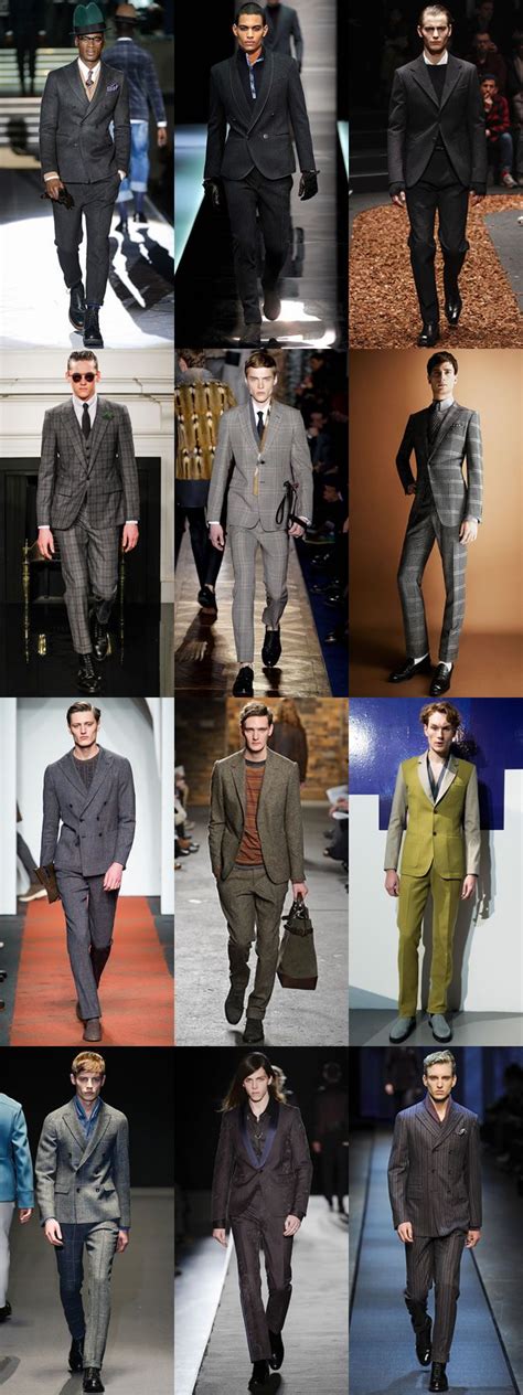 Mod Inspired Suits On The Aw13 Runways Smart Casual Suit Mod Aesthetic