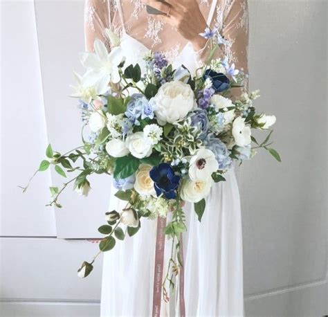 Wedding invitations minted is our favorite resource for wedding invitations and stationery! Artificial bouquet Wedding Bouquet blue roses High quality ...