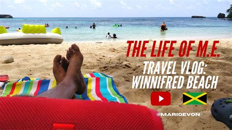 travel vlog winnifred beach portland jamaica youtube