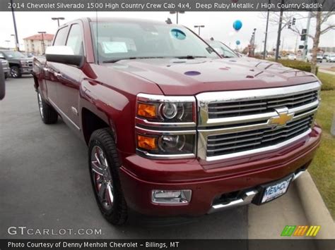 We analyze millions of used cars daily. Deep Ruby Metallic - 2014 Chevrolet Silverado 1500 High ...
