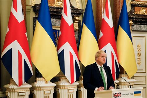 Boris Johnson Boasts He’s ‘leading The West’ On Ukraine The Washington Post