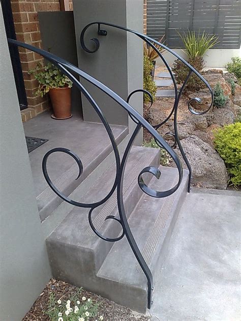 Railing systems are a crucial component of stairways, porches, decks, and more. Pin by Fi Hopkins on For the Home | Wrought iron stair ...