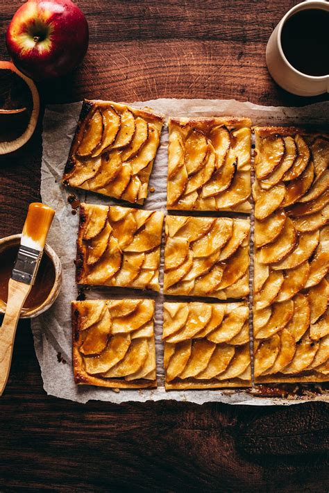 Tarte Fine Aux Pommes Caramel Beurre Salé Sans Moule