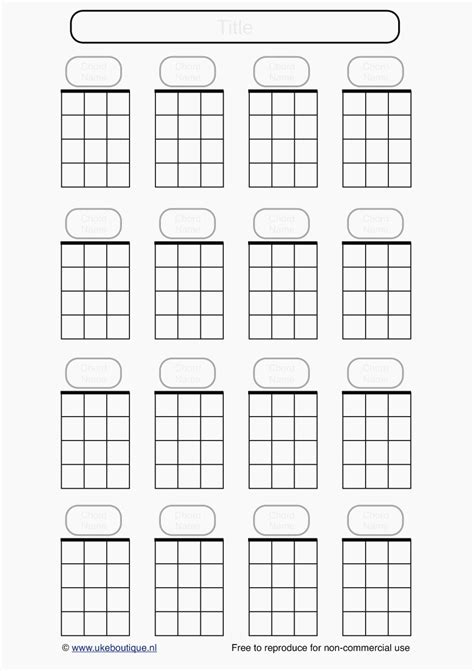 guitar chord chart blank printable portal tutorials sexiz pix