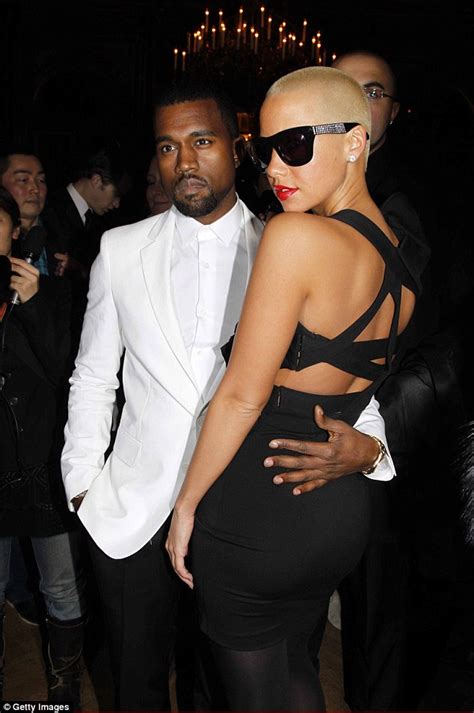 Amber Rose Hits Back At Kanye West Daily Mail Online