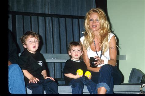 pamela anderson reveals her sons were teased about her…