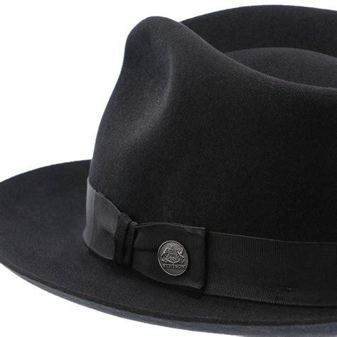 Chatham Stetson Wool Felt Fedora Hat