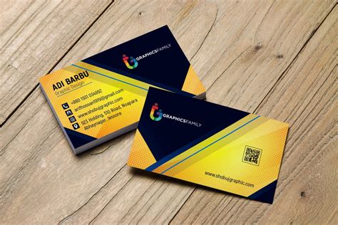 This design is inspired by the layout seen on social media pages, to the extent that the left side of the card looks similar to tabs or buttons. Professional & Modern Business Card Design Template Free ...
