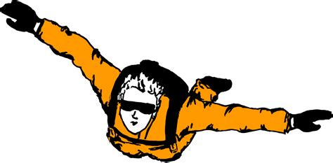 Skydiver Simple Highball Blog Sky Diving Clipart Png Transparent Png