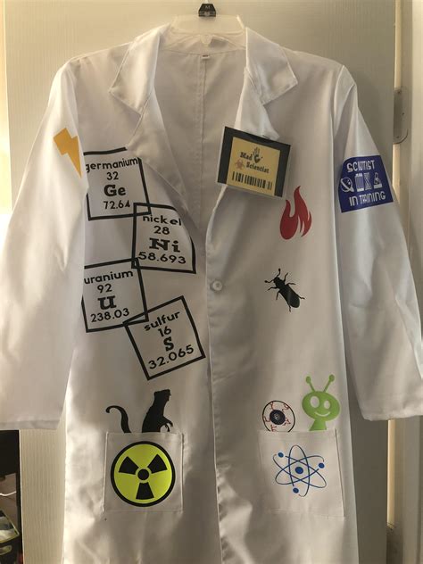 Mad Scientist Lab Coat My Co Worker Son Wanted To Buy This Costume