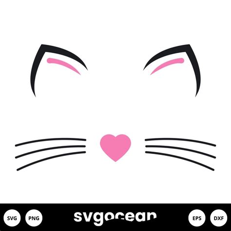 Cat Ears Headband Illustration Vector On White Background Stock