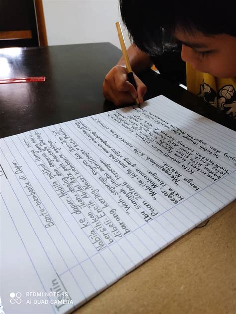 Itu berarti iphone 6 ke bawah sudah tidak bisa. Kanak-Kanak Darjah Tiga Viral Tulisan Cantik, Warganet ...