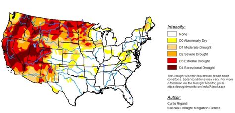 Oklahoma Farm Report The Latest Us Drought Monitor Map Shows