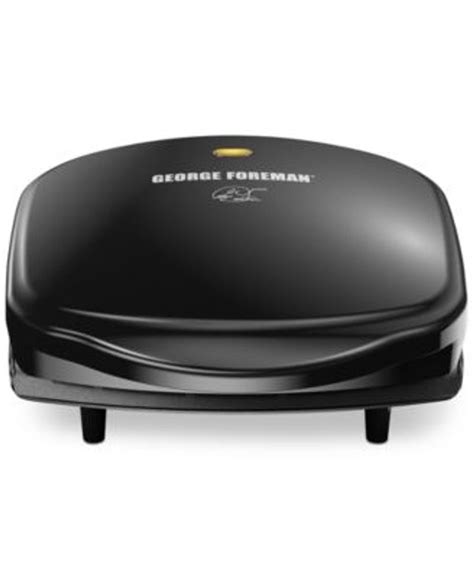 George Foreman 2-Serving Classic Plate Electric Indoor Grill & Panini