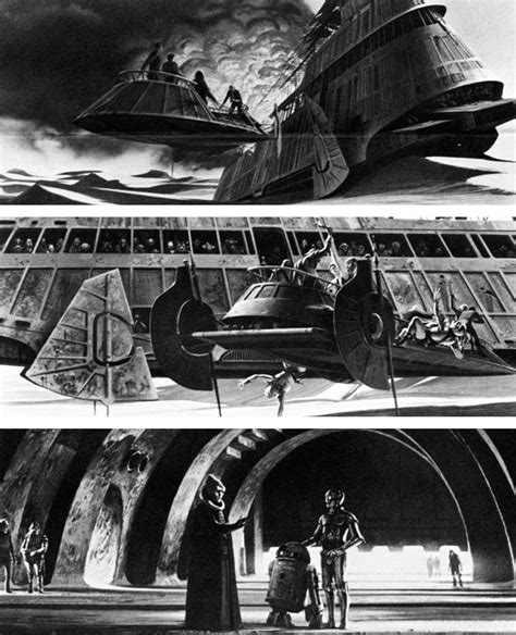 Ralph Mcquarrie Return Of The Jedi Paintings From Bantha Tracks Scrolller