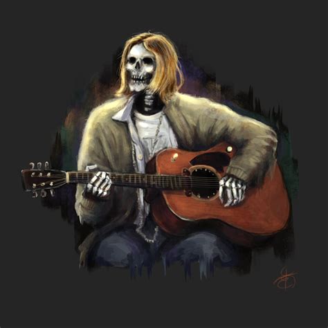 Artstation Kurt Cobain Tribute