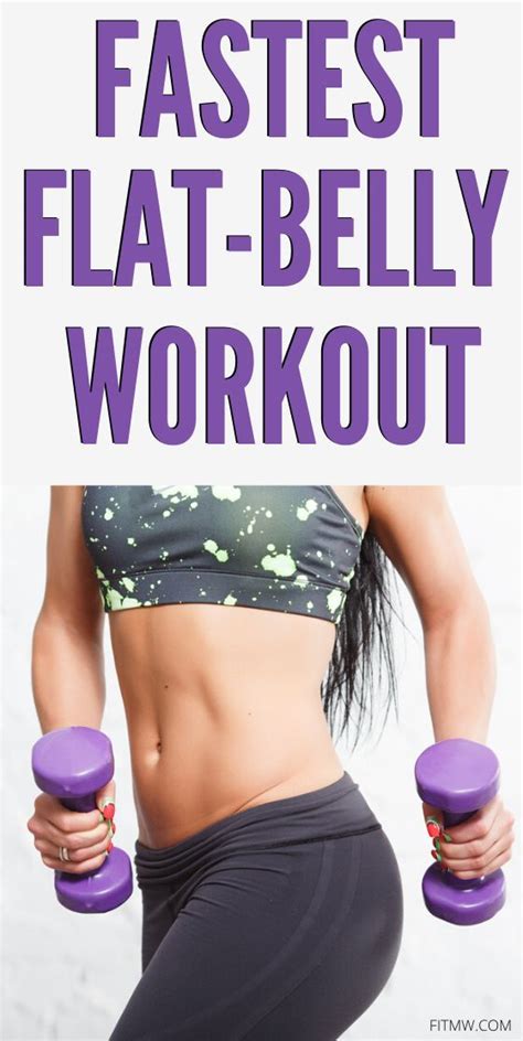 10 Minute Flat Belly Workout Flat Belly Workout Belly Workout