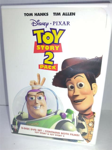 Disney Pixar Toy Story 1 And Toy Story 2 Pack ~ Dvd 2000 2 Disc Set
