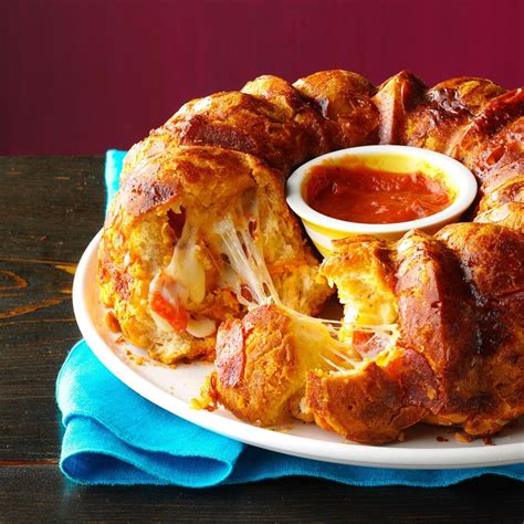 Pizza Monkey Bread Recipe How To Make It Taste Of Home