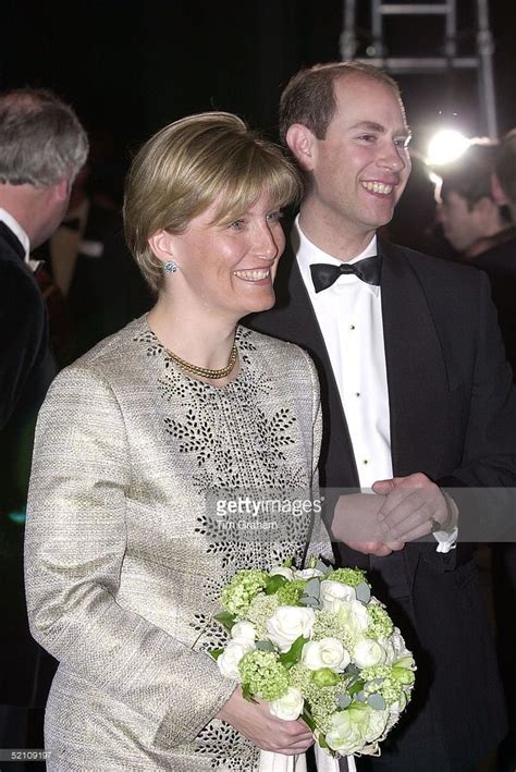 The Earl And Countess Of Wessex Prince Edward And Sophie Attending