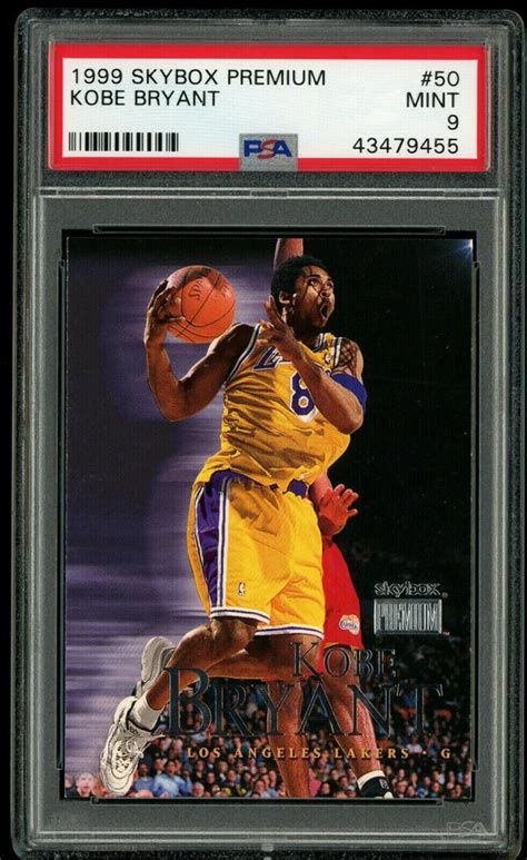 Psa 10 gem mint condition. Auction Prices Realized Basketball Cards 1999 Skybox Premium Kobe Bryant