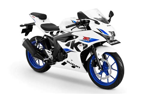 Suzuki Gsx R150 With New White Colour Scheme Is Visually Striking