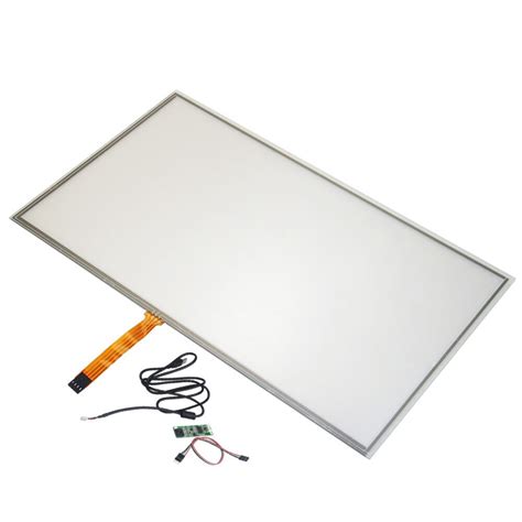 15 6 widescreen 359 209mm 4 wire resistive industry touch screen panel digitizer glass usb