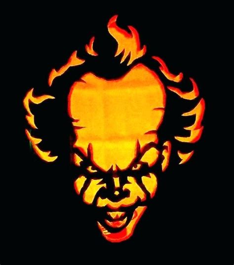 Scary Clown Pumpkin Carving Stencils Spooky Ideas For Kids Adults It 773