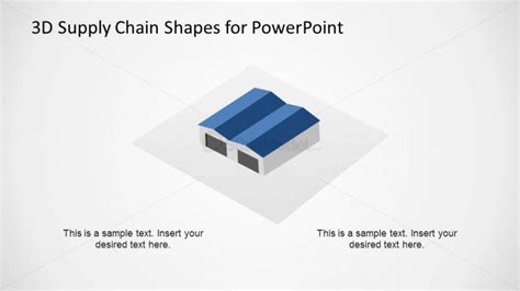 Supply Chain Warehouse Powerpoint Shape Slidemodel