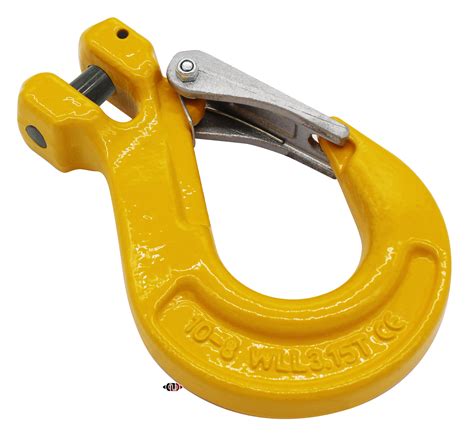 G 80 38 Forged Clevis Sling Hook With Safety Latch Hkc Slg38 G80