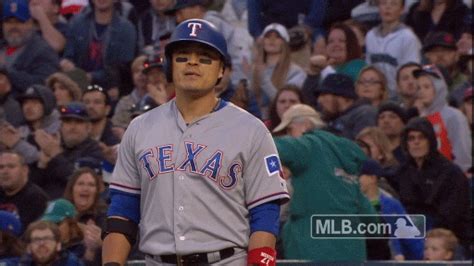 texas rangers choo by mlb find and share on giphy
