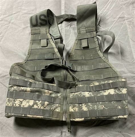 Collectibles Us Army Molle Ii Flc Fighting Load Carrier Vest Acu