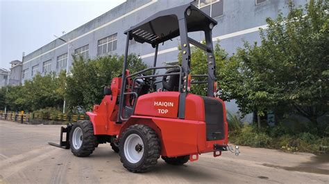Haiqintop Brand New Hq180e With Ce Pallet Fork Electric Front Loader