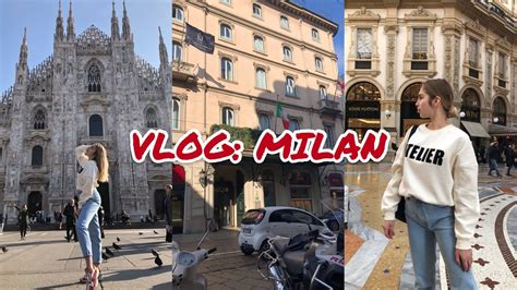 VLOG// Милан, пицца, магазины - YouTube
