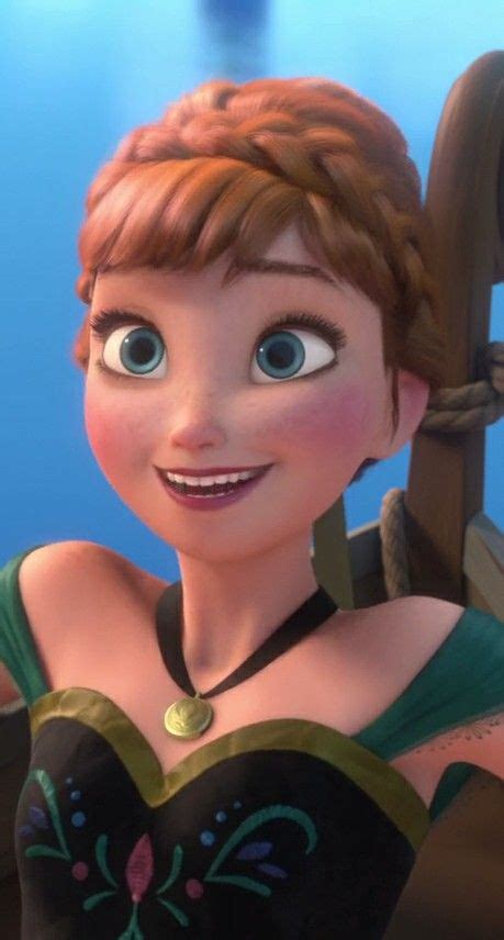 Love The Freckles And The Huge Blue Eyes Princess Anna Frozen