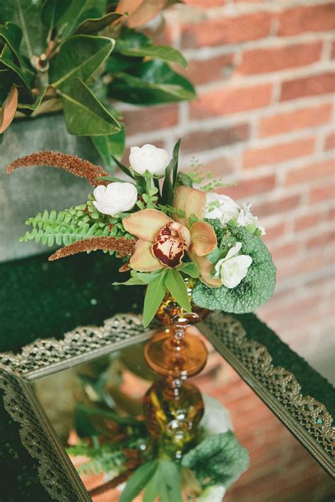 Botanical Inspired Wedding At Marvimon Sooo Simple Beautiful