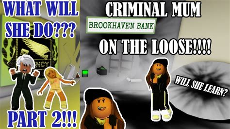 Roblox Brookhaven Criminal Story Youtube