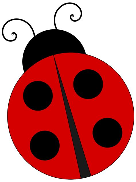 OnlineLabels Clip Art - Ladybug