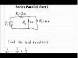 What is the total resistance of a series circuit? Series and Parallel Circuits - Part 1- How to solve for ...