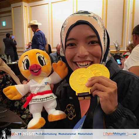 Dengan nama allah yang maha. Aksi Atlet Pemanah Berkuda, Erina Emelina Ismail Curi ...
