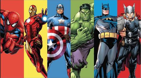 7x5ft Super Heroes Avengers Spiderman Superman Frame Estudio