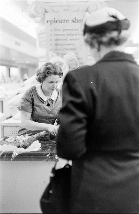 Betty Talmadge Selling Talmadge Hams At Davisons Department Store In