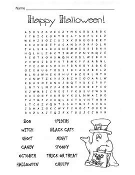 Each theme contains either three or four stories per theme. Halloween Word Search Puzzle / 2nd Grade by Kelly Connors ...